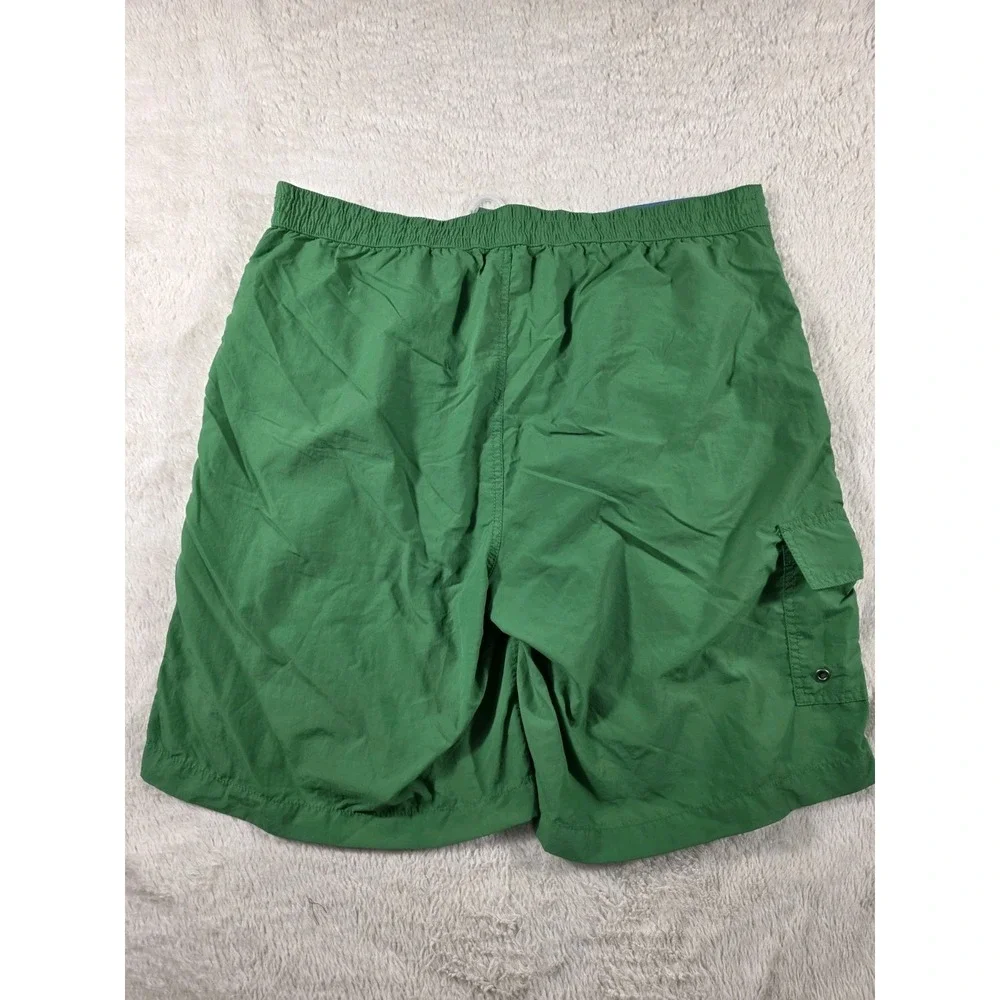 Polo Ralph Lauren Board shorts Swim Trunk Mesh Lined w/pockets Cargo Kelly Green